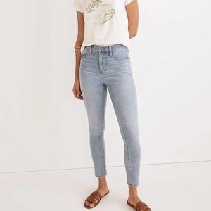 Madewell High Rise Skinny Crop